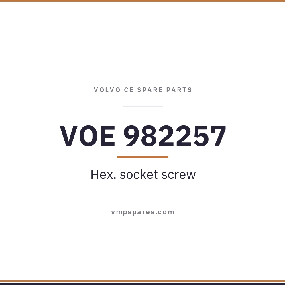 VOE 982257 – Hex. socket screw