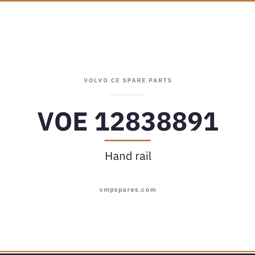 VOE 12838891 – Hand rail