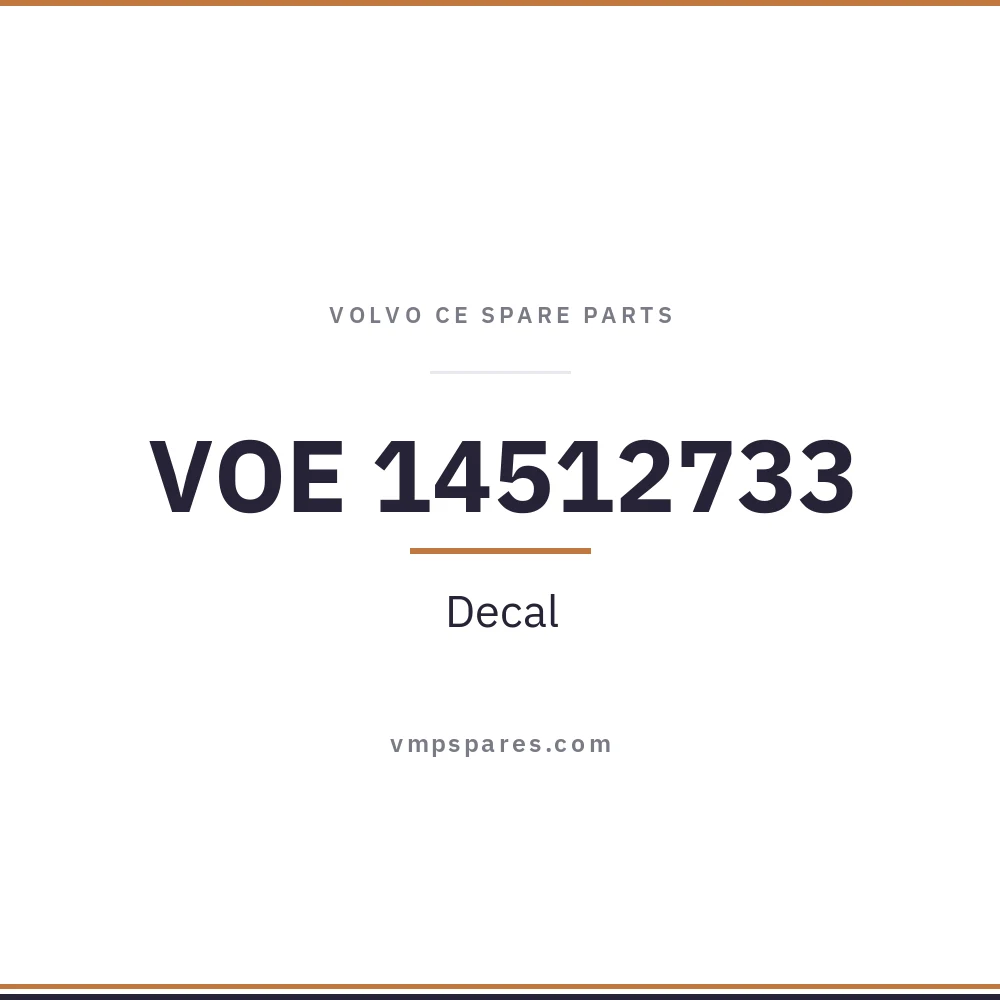 VOE 14512733 – Decal