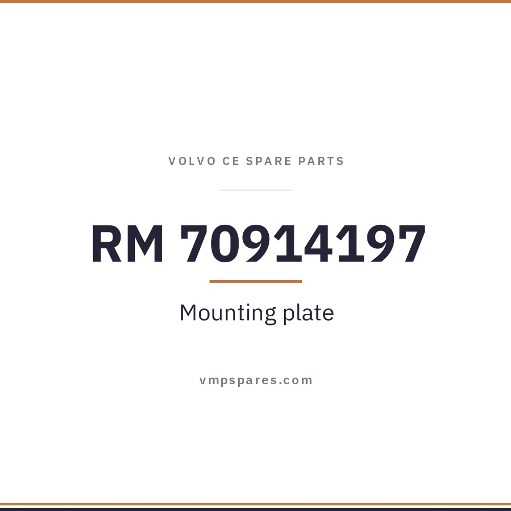 RM 70914197 – Mounting plate