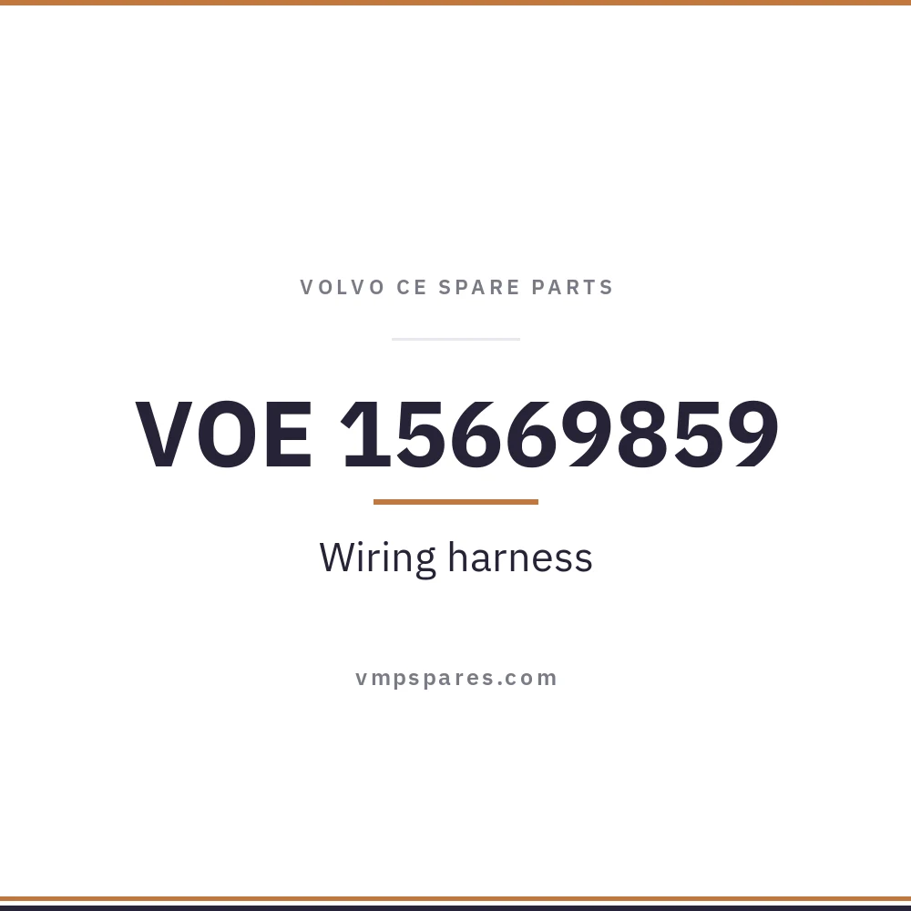 VOE 15669859 – Wiring harness