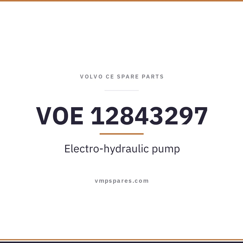 VOE 12843297 – Electro-hydraulic pump