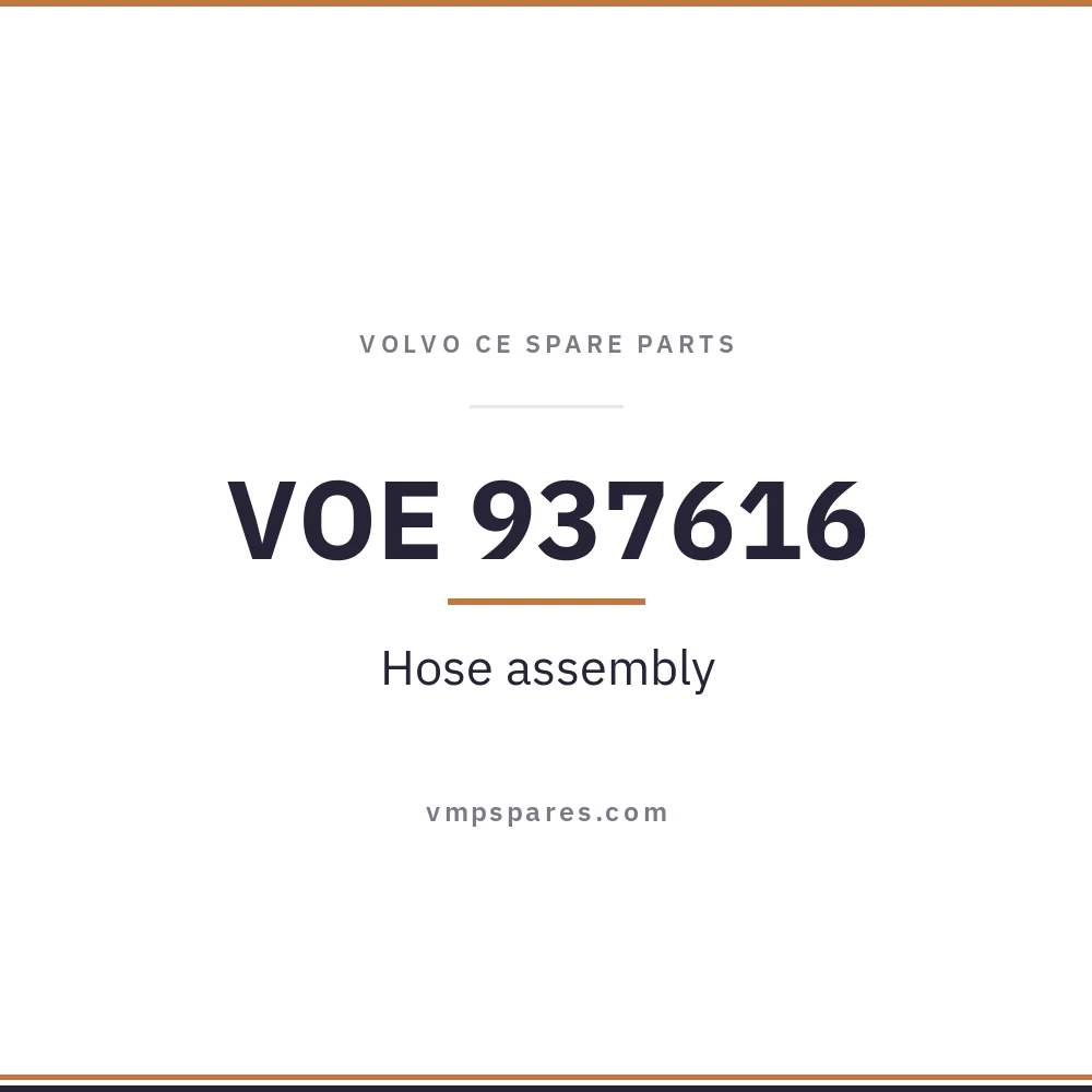 VOE 937616 – Hose assembly