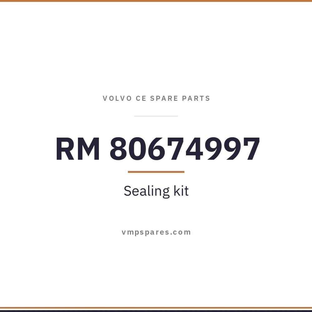 RM 80674997 – Sealing kit