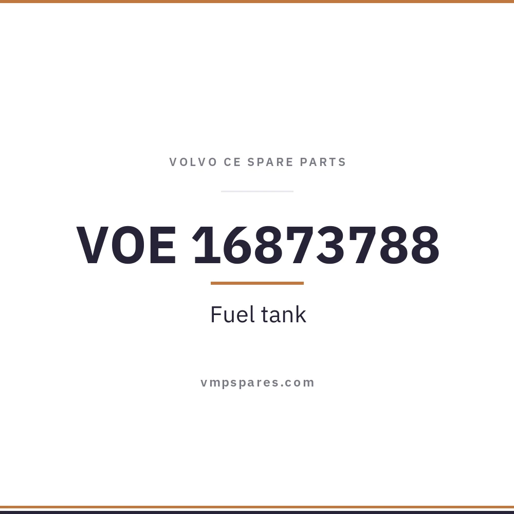 VOE 16873788 – Fuel tank