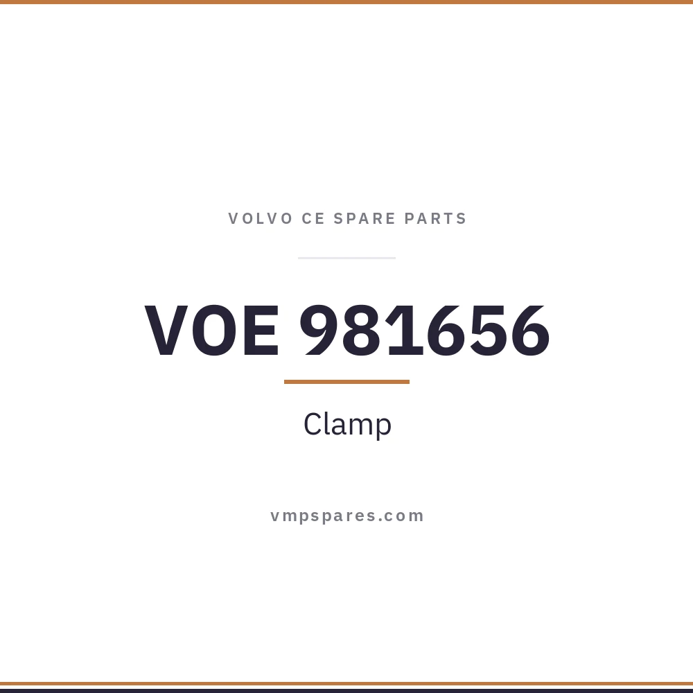 VOE 981656 – Clamp