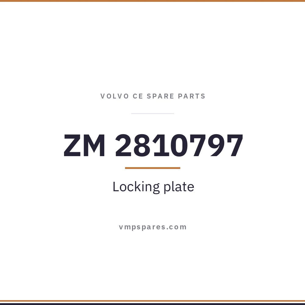 ZM 2810797 – Locking plate