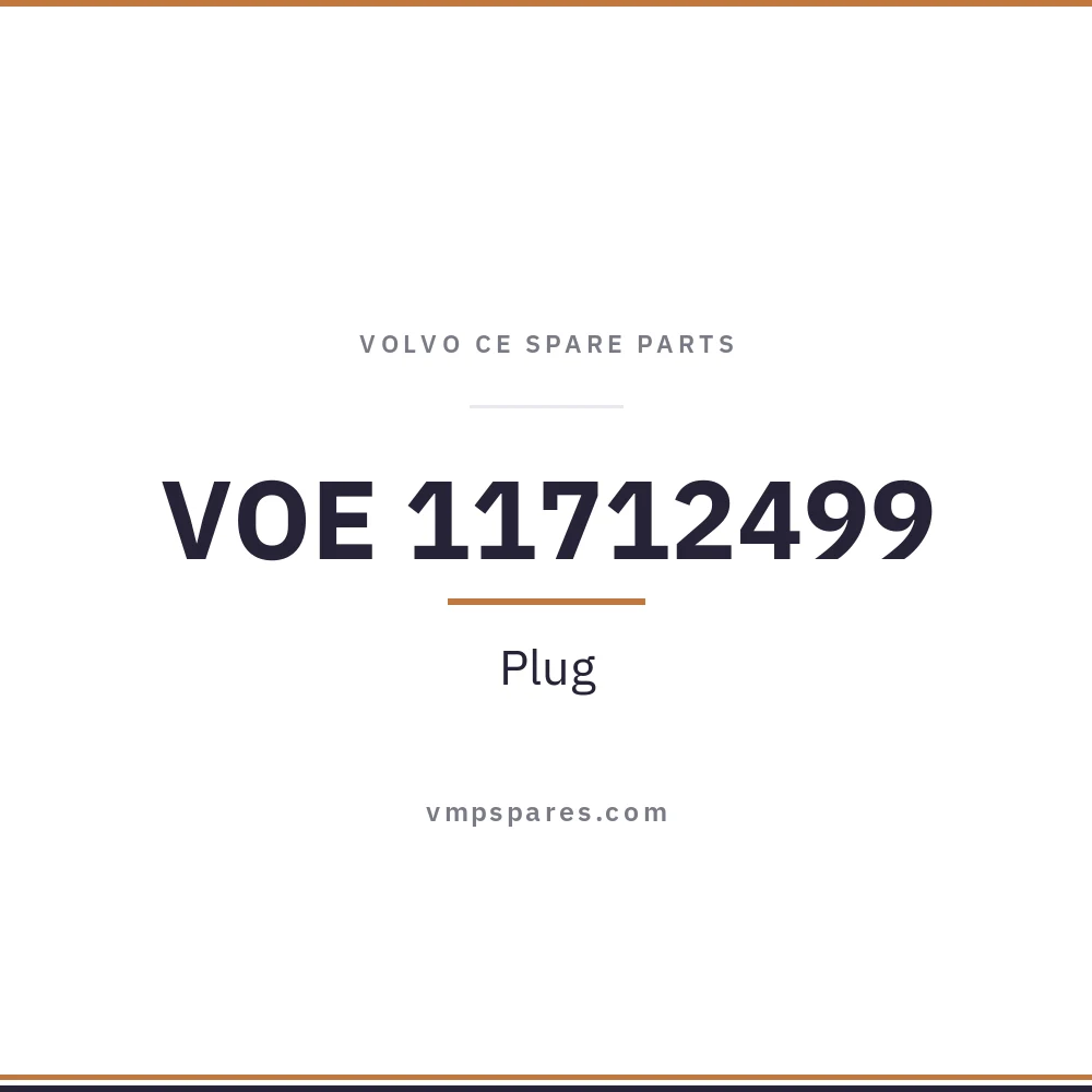 VOE 11712499 – Plug