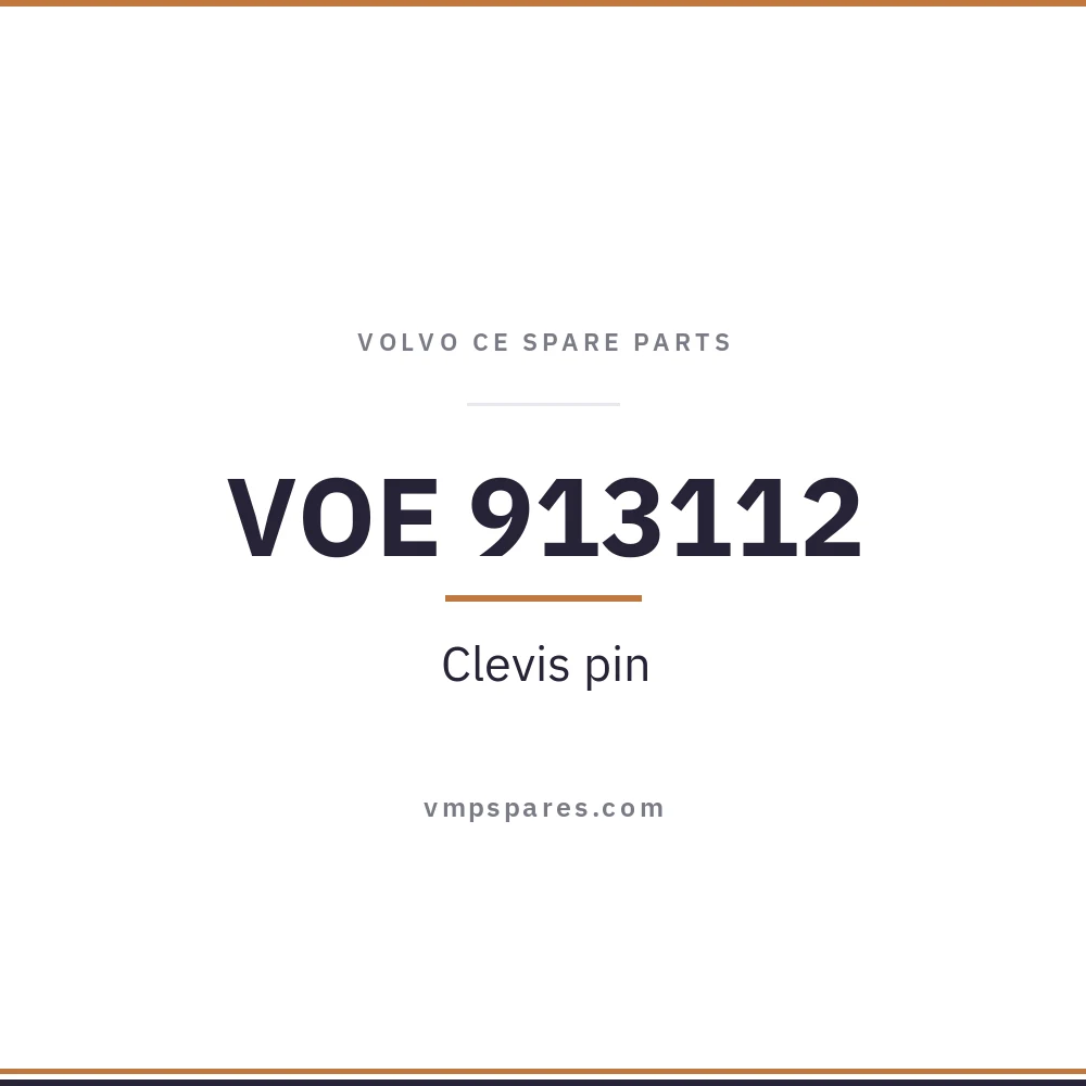 VOE 913112 – Clevis pin
