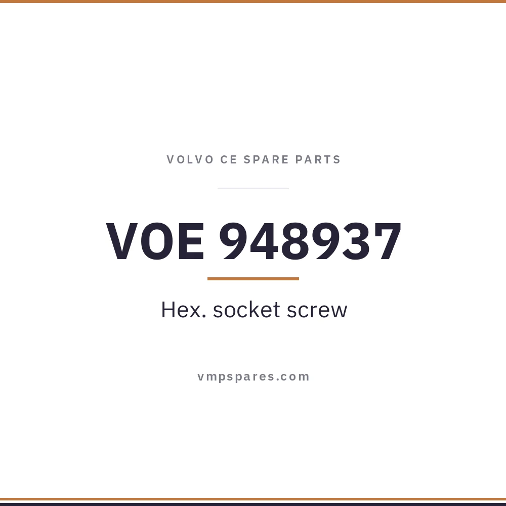 VOE 948937 – Hex. socket screw