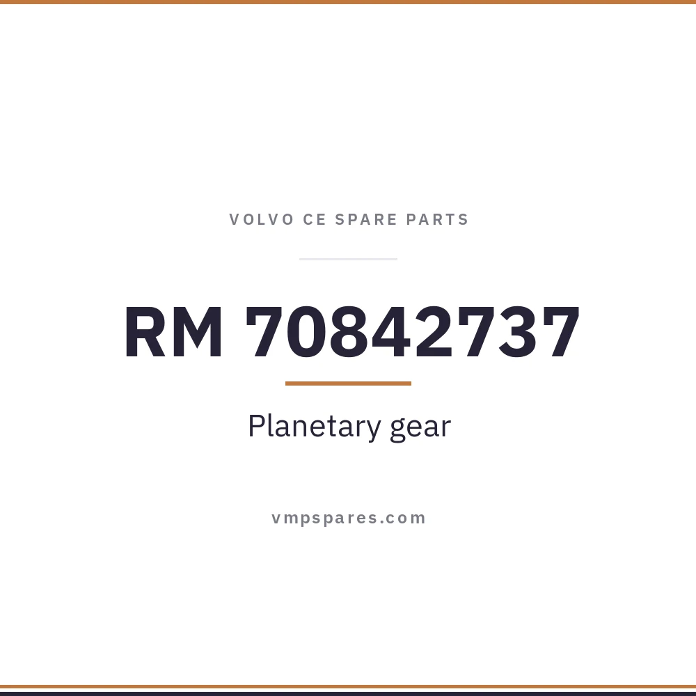 RM 70842737 – Planetary gear