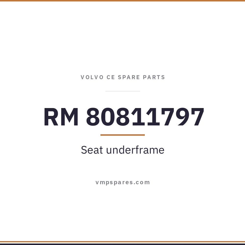 RM 80811797 – Seat underframe