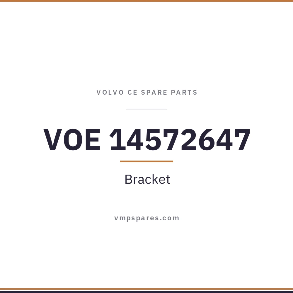 VOE 14572647 – Bracket