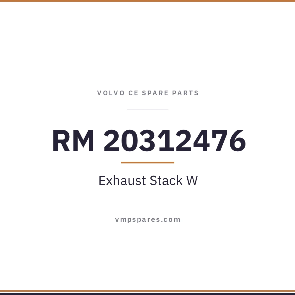 RM 20312476 – Exhaust Stack W