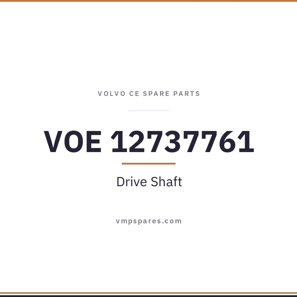 VOE 12737761 – Drive Shaft