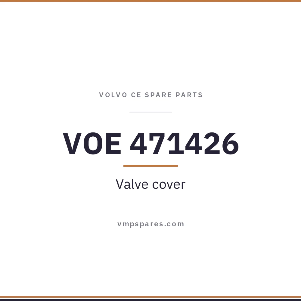VOE 471426 – Valve cover