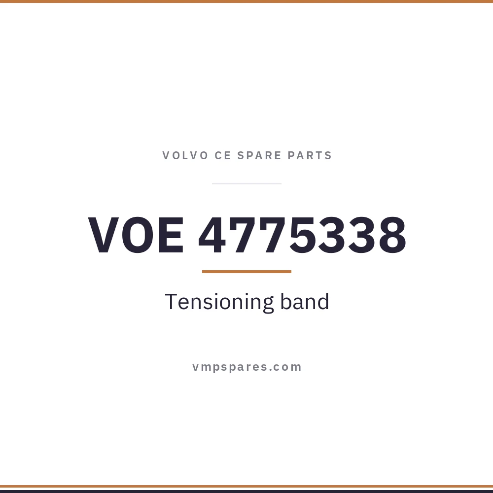 VOE 4775338 – Tensioning band