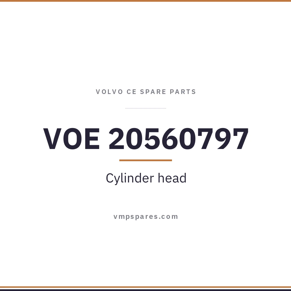 VOE 20560797 – Cylinder head