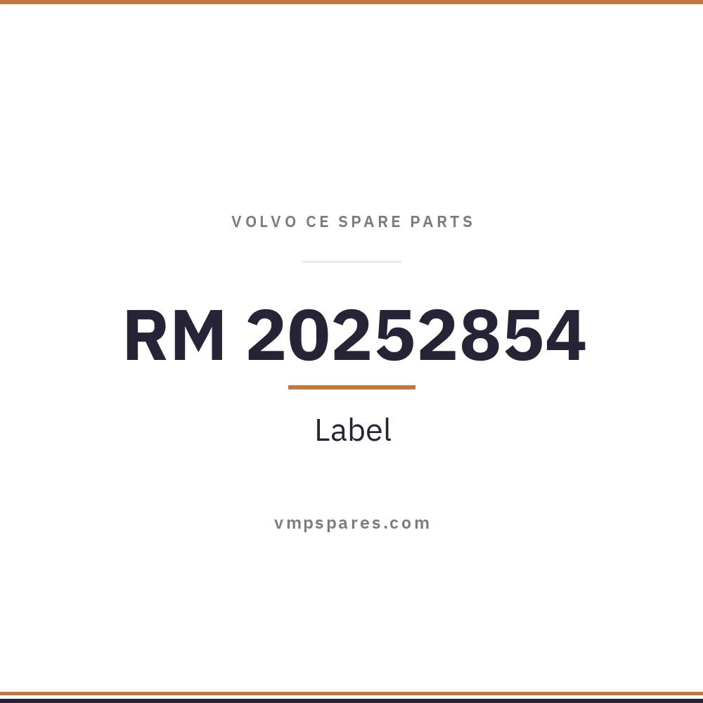 RM 20252854 – Label