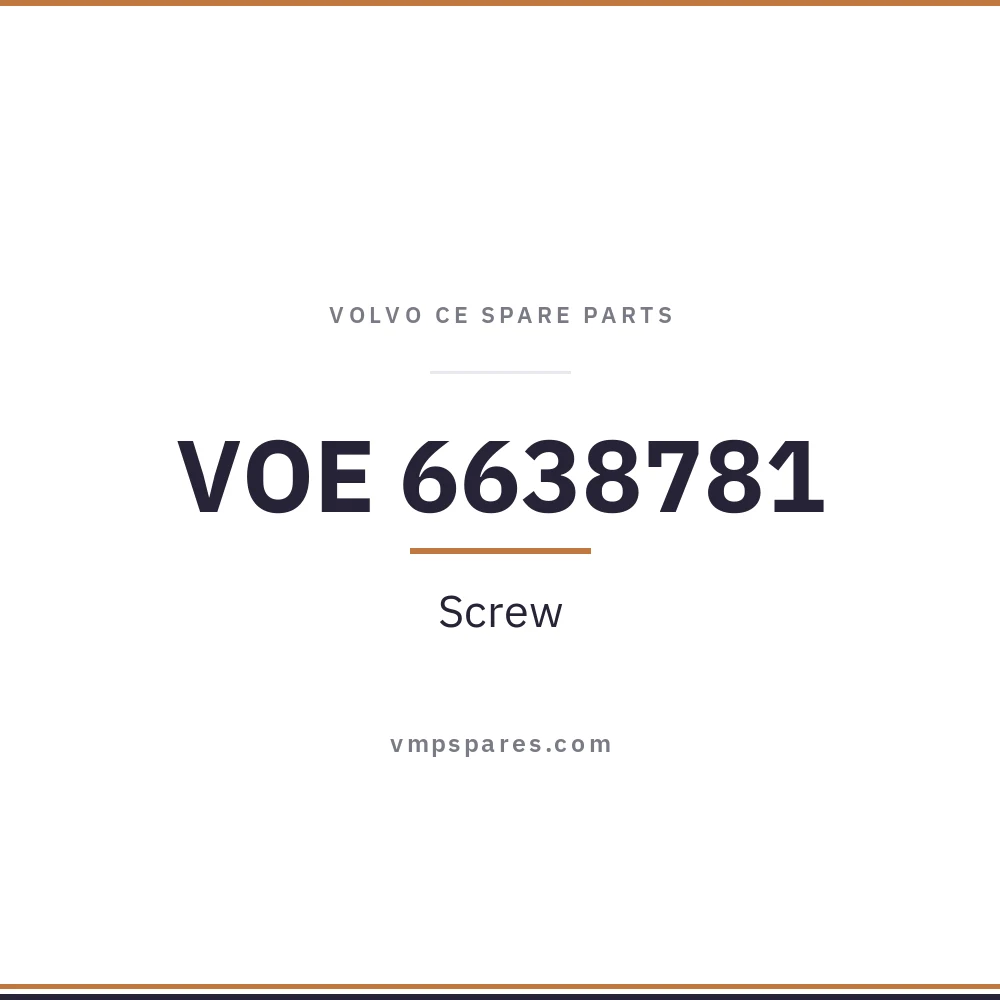 VOE 6638781 – Screw