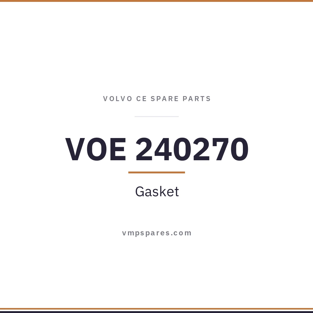 VOE 240270 – Gasket