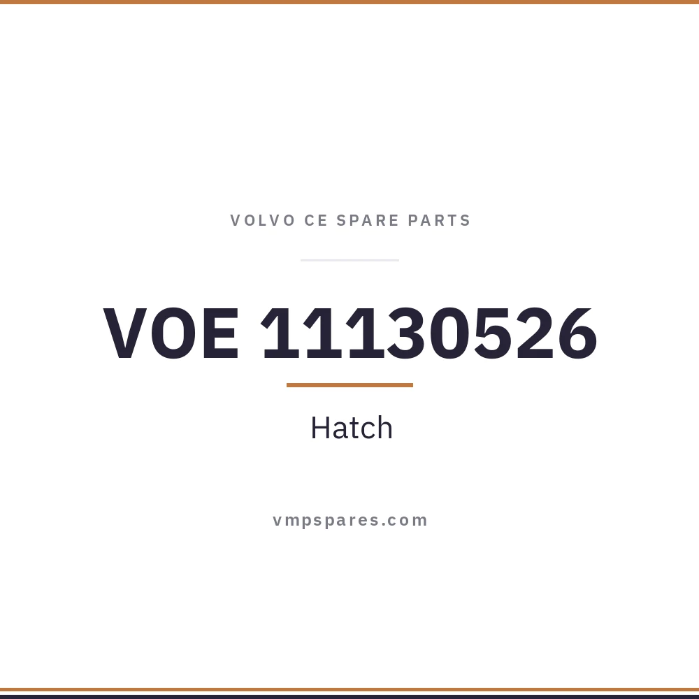VOE 11130526 – Hatch