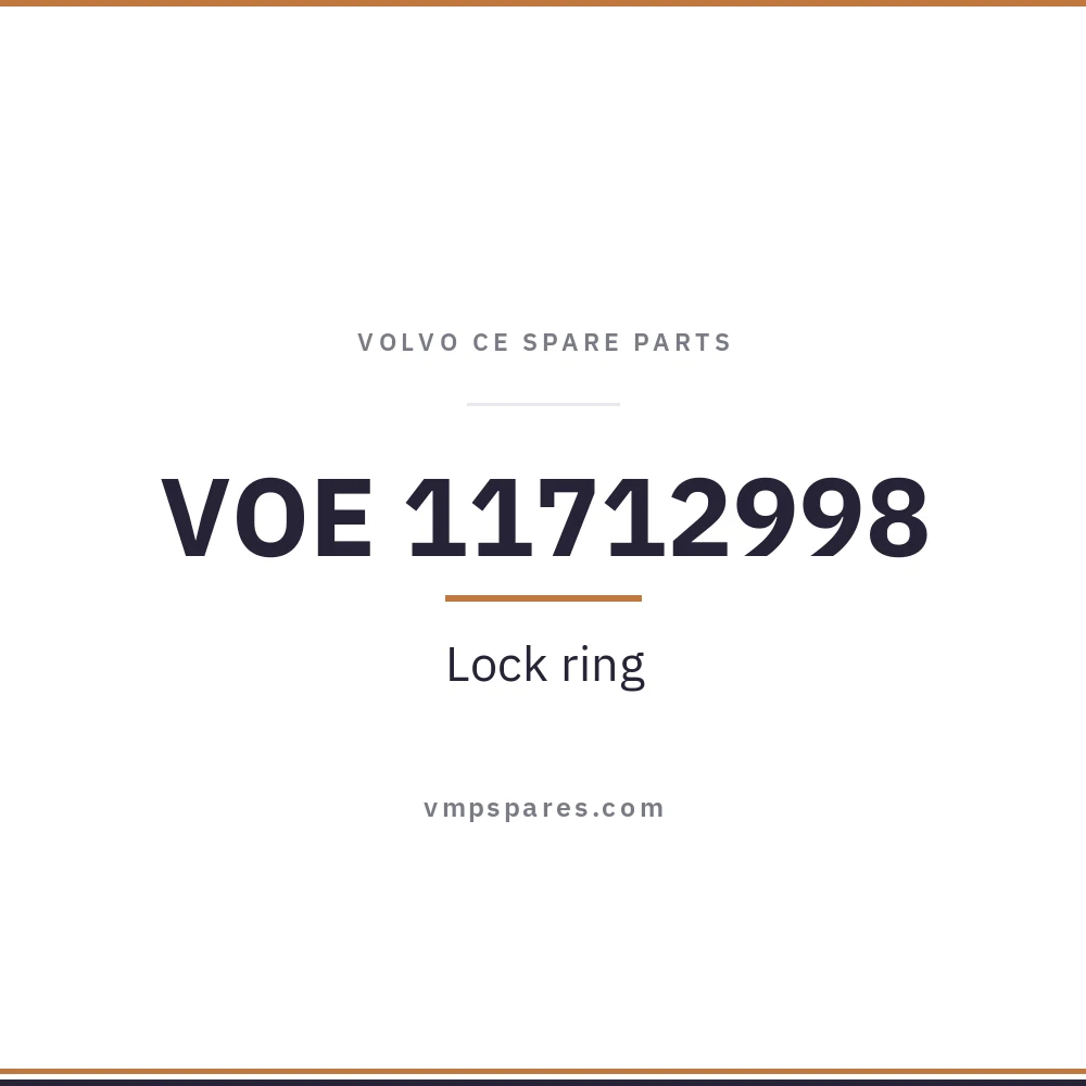 VOE 11712998 – Lock ring