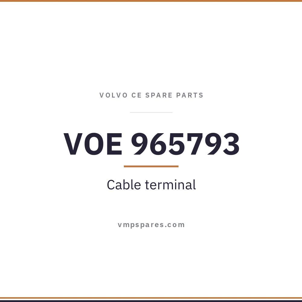 VOE 965793 – Cable terminal