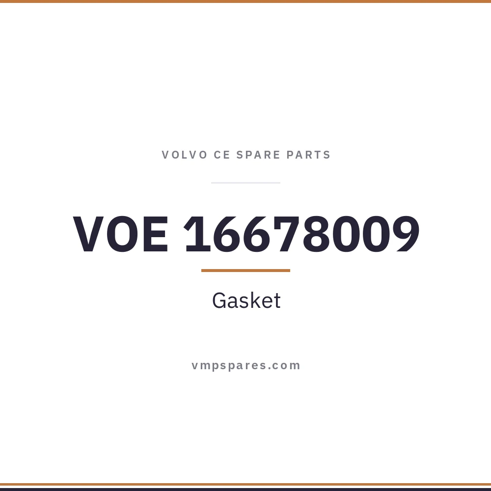 VOE 16678009 – Gasket
