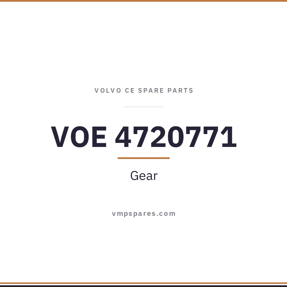 VOE 4720771 – Gear
