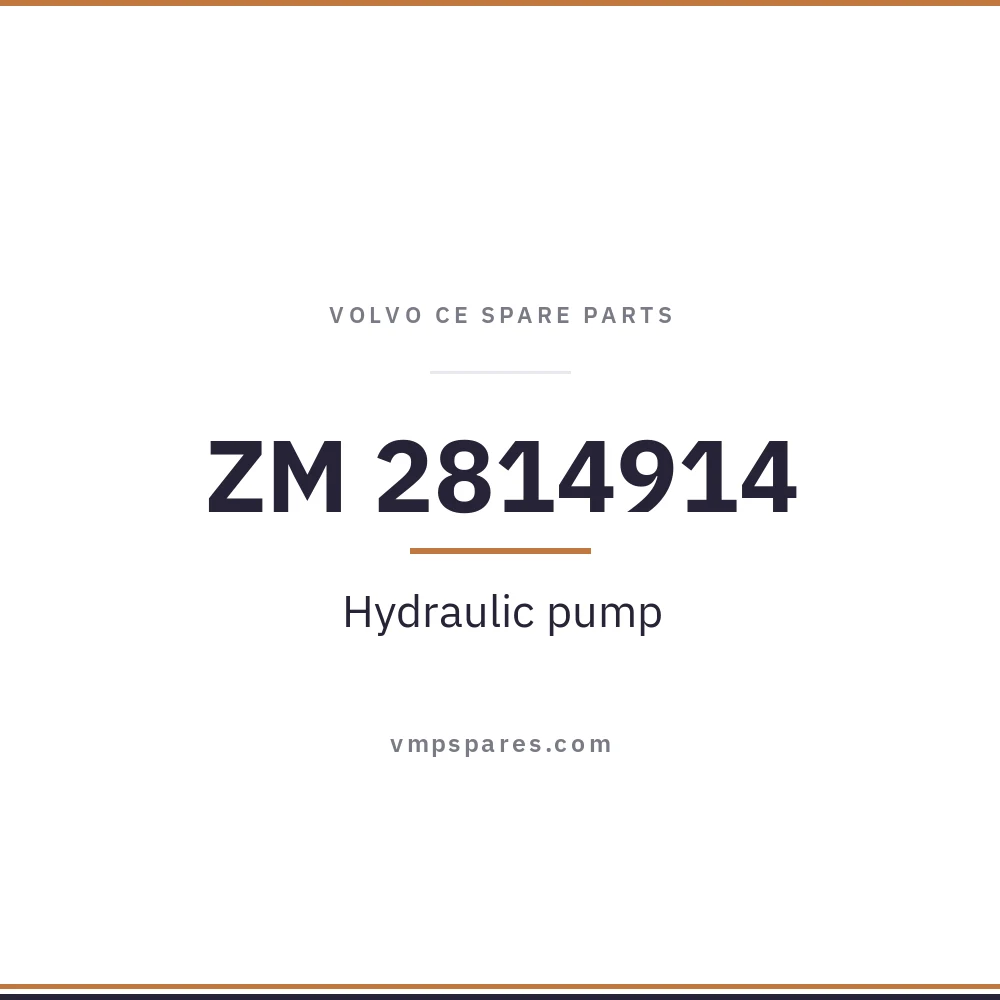 ZM 2814914 – Hydraulic pump