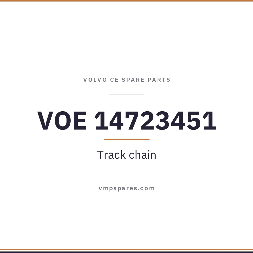 VOE 14723451 – Track chain