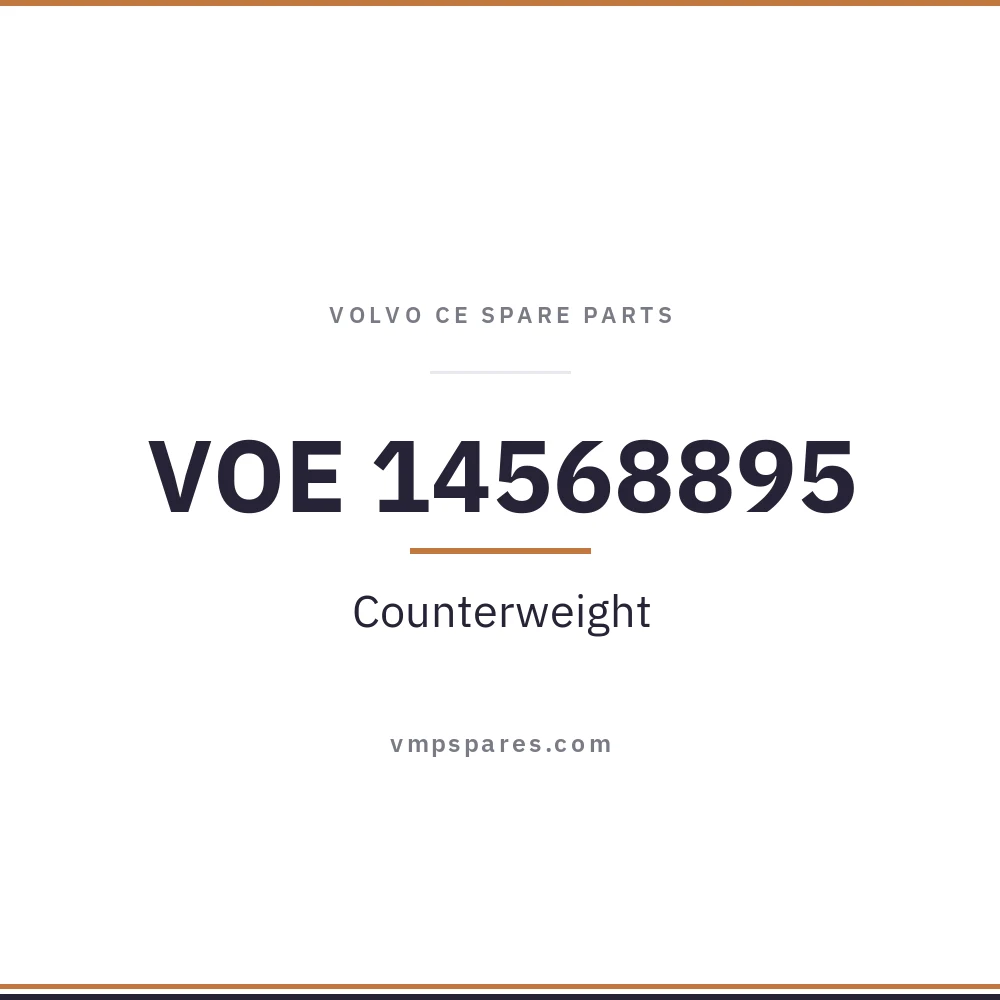 VOE 14568895 – Counterweight