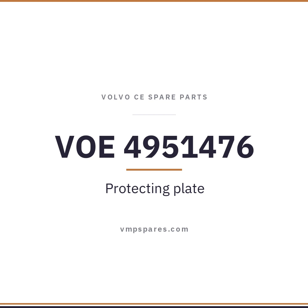VOE 4951476 – Protecting plate