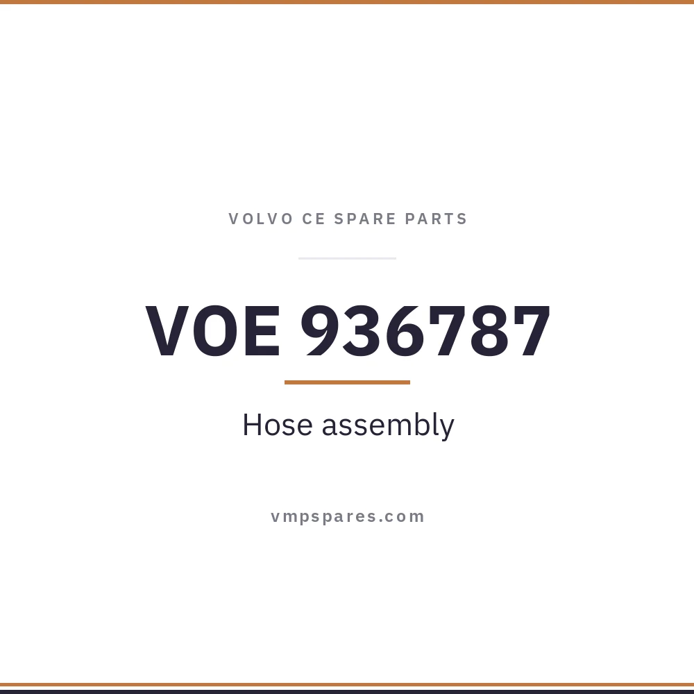 VOE 936787 – Hose assembly
