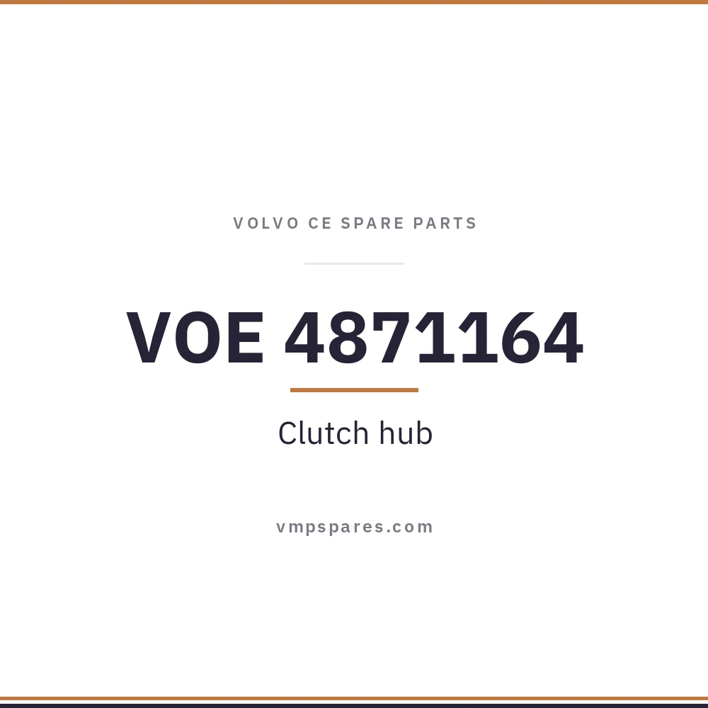VOE 4871164 – Clutch hub