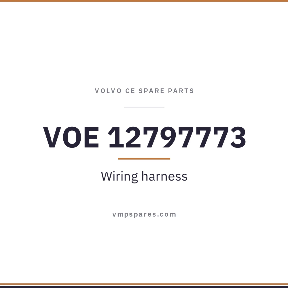 VOE 12797773 – Wiring harness