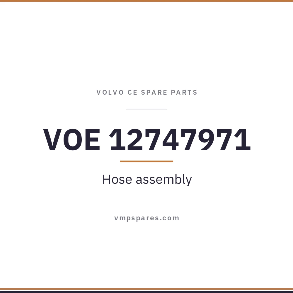 VOE 12747971 – Hose assembly