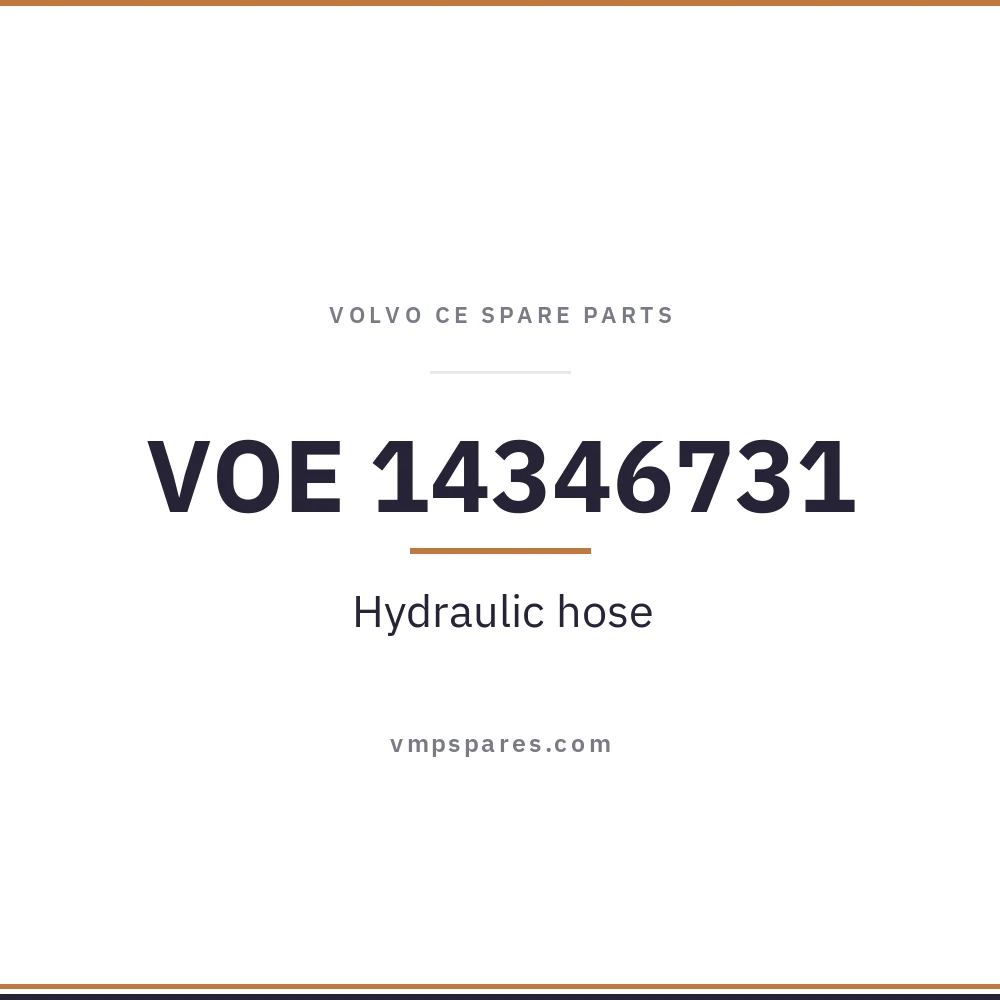 VOE 14346731 – Hydraulic hose