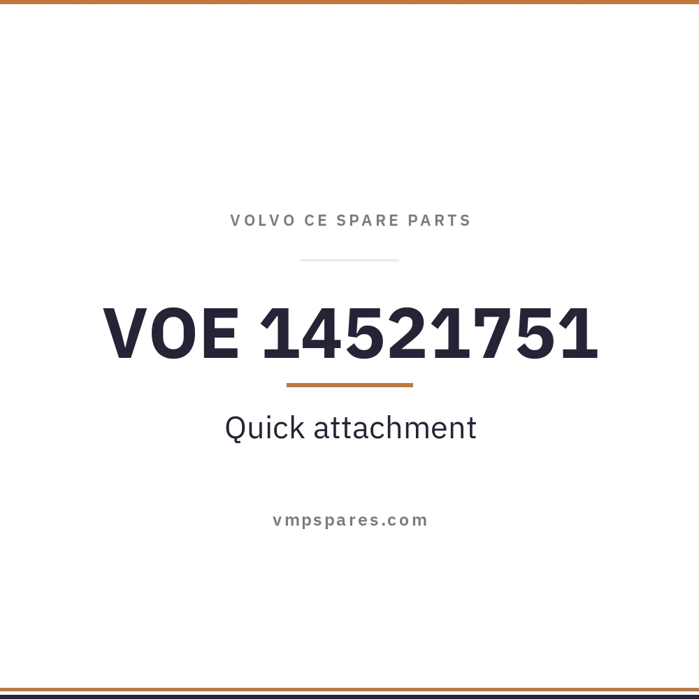 VOE 14521751 – Quick attachment