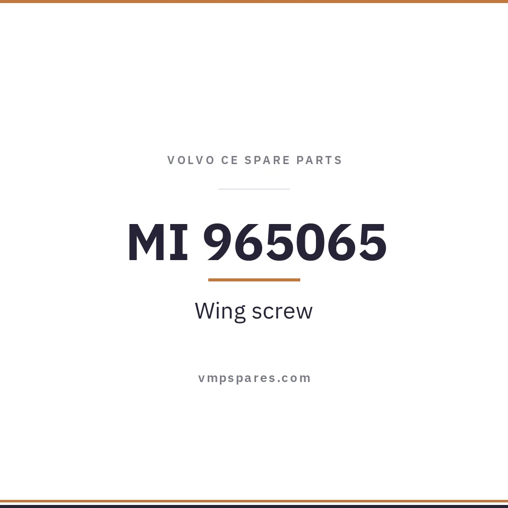 MI 965065 – Wing screw