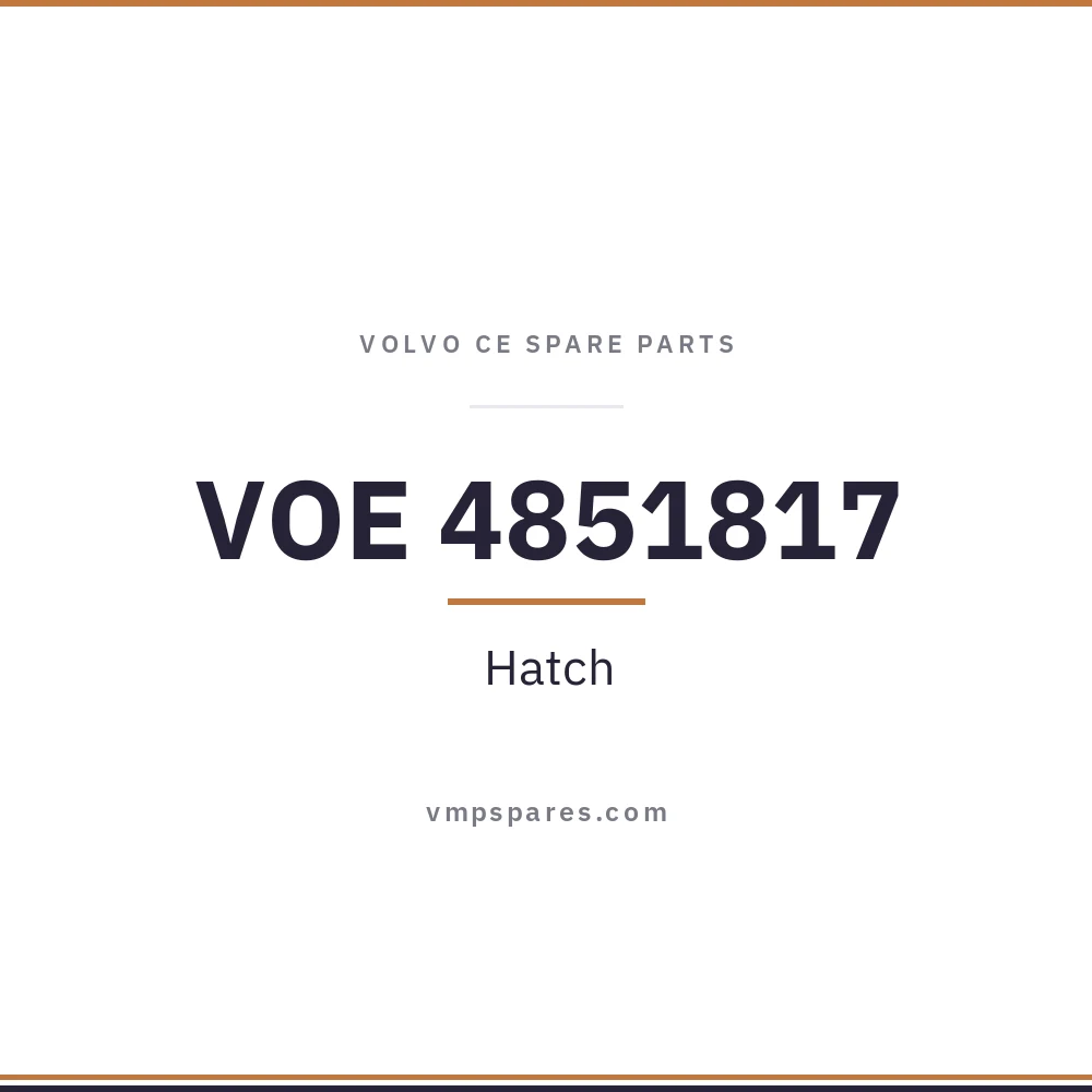 VOE 4851817 – Hatch