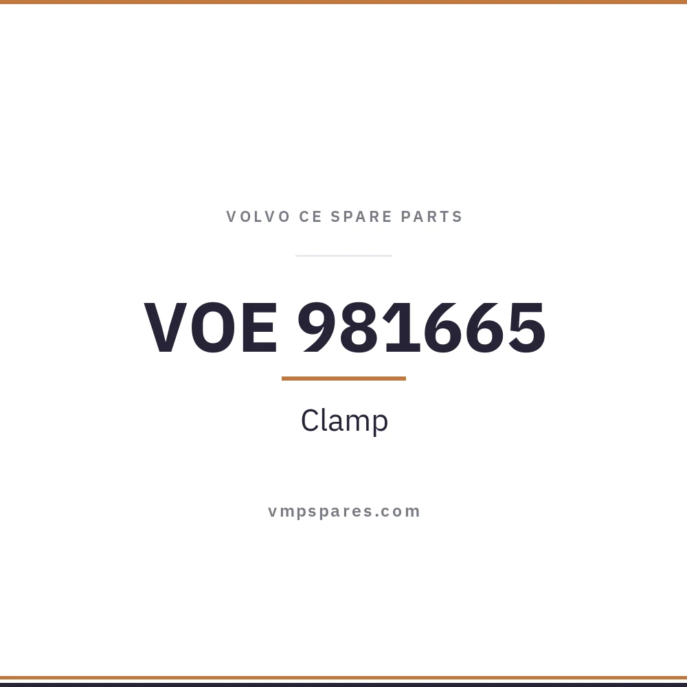 VOE 981665 – Clamp