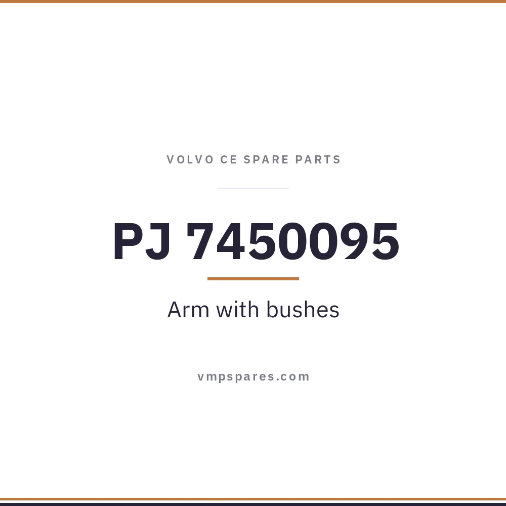 PJ 7450095 – Arm with bushes