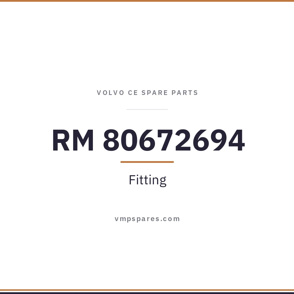 RM 80672694 – Fitting
