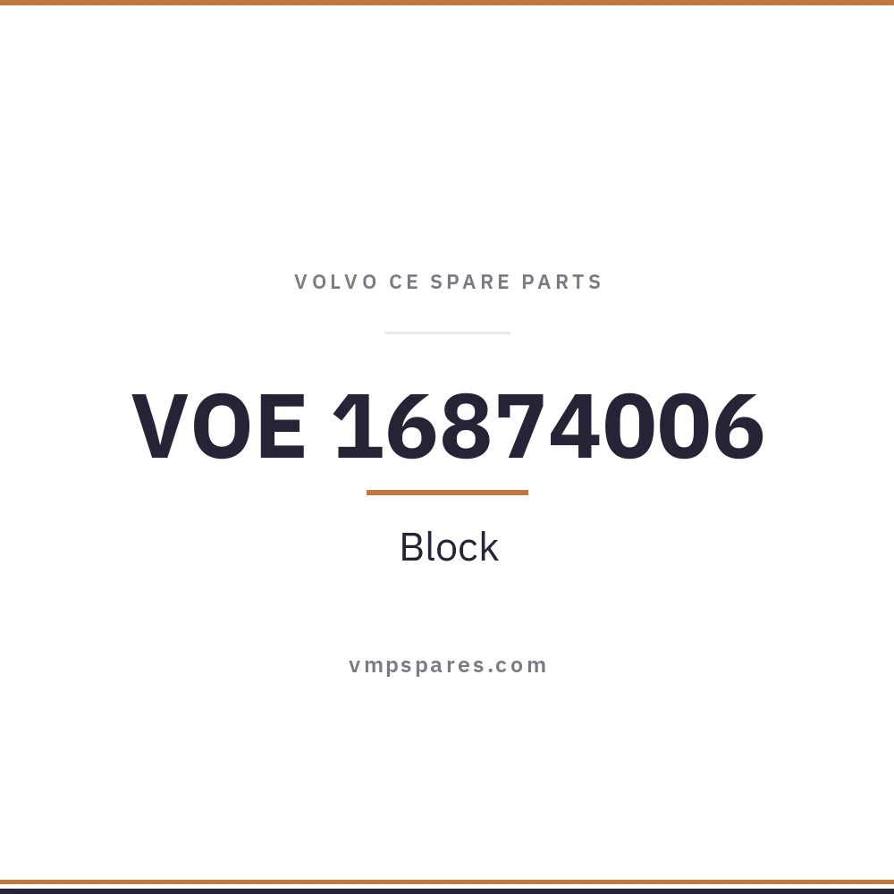 VOE 16874006 – Block