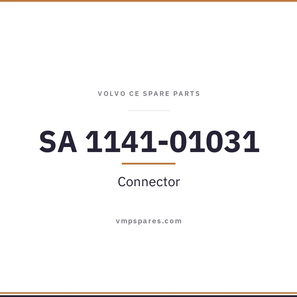 SA 1141-01031 – Connector