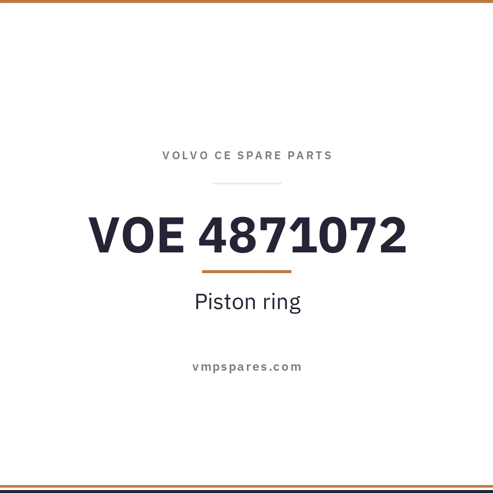 VOE 4871072 – Piston ring
