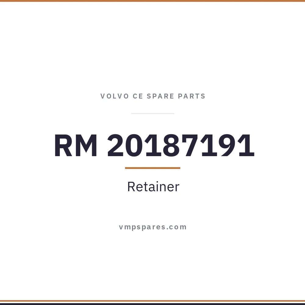 RM 20187191 – Retainer