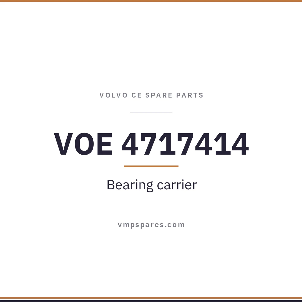 VOE 4717414 – Bearing carrier